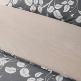 Aldrin Home Charcoal Felicity Reversible Cotton Quilt Cover Set