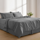 Aldrin Home Superfine Pleated Washed Microfibre Valance