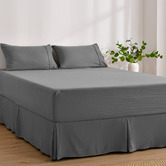 Aldrin Home Superfine Pleated Washed Microfibre Valance