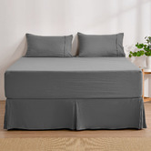 Aldrin Home Superfine Pleated Washed Microfibre Valance