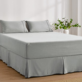Aldrin Home Superfine Pleated Washed Microfibre Valance