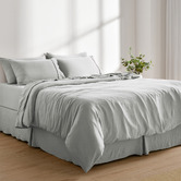Aldrin Home Superfine Pleated Washed Microfibre Valance