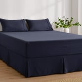 Aldrin Home Superfine Pleated Washed Microfibre Valance