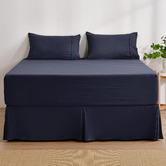 Aldrin Home Superfine Pleated Washed Microfibre Valance