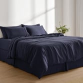 Aldrin Home Superfine Pleated Washed Microfibre Valance