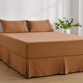 Aldrin Home Superfine Pleated Washed Microfibre Valance