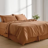 Aldrin Home Superfine Pleated Washed Microfibre Valance