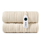 Aldrin Home Extra Large Coral Fleece Heated Throw