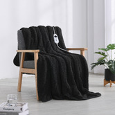 Aldrin Home Tufted Cosy Fleece Heated Throw