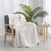 Aldrin Home Tufted Cosy Fleece Heated Throw