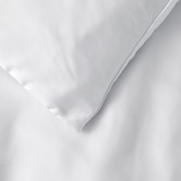 Aldrin Home White Matte&nbsp;Satin&nbsp;Quilt Cover Set