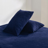 Aldrin Home Jasper Teddy Fleece Combo Fitted Sheet Set