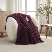 Dreamaker Chunky Faux Fur Heated Throw