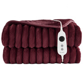 Dreamaker Chunky Faux Fur Heated Throw