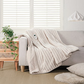 Dreamaker Chunky Faux Fur Heated Throw