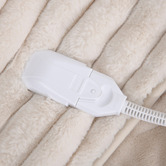 Dreamaker Chunky Faux Fur Heated Throw