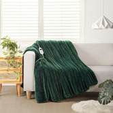 Dreamaker Chunky Faux Fur Heated Throw