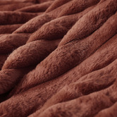 Aldrin Home Chunky Faux Fur Heated Throw