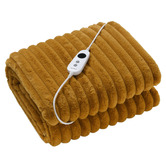 Aldrin Home Chunky Faux Fur Heated Throw