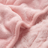Aldrin Home Extra Large Faux Fur Heated Throw