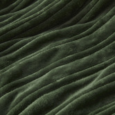 Aldrin Home Basketweave Faux Fur Heated Throw