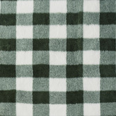 Aldrin Home Gingham Faux Fur Heated Throw