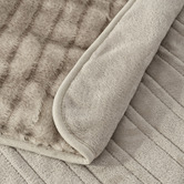 Aldrin Home Nara Faux Fur Heated Throw