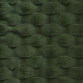 Aldrin Home Basketweave Faux Fur Throw