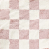 Aldrin Home Checkered Plush Faux Fur Throw