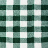 Aldrin Home Gingham Faux Fur Throw