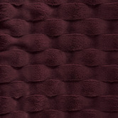 Aldrin Home Basketweave Faux Fur Cushion
