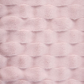 Aldrin Home Basketweave Faux Fur Cushion