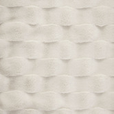Aldrin Home Basketweave Faux Fur Cushion