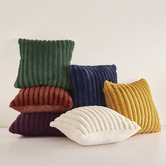 Aldrin Home Chunky Embossed Faux Fur Cushion