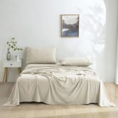 Aldrin Home Micro Flannel Knitted Velvet Sheet Set