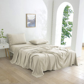 Aldrin Home Micro Flannel Knitted Velvet Sheet Set