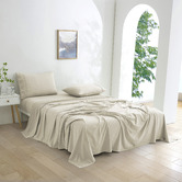 Aldrin Home Micro Flannel Knitted Velvet Sheet Set