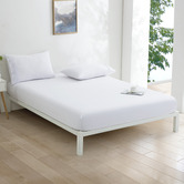 Aldrin Home Micro Flannel Fitted Sheet Set