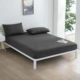 Aldrin Home Micro Flannel Fitted Sheet Set
