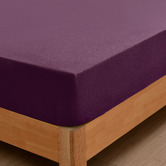 Aldrin Home Micro Flannel Fitted Sheet Set