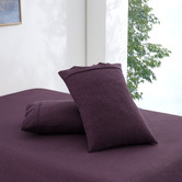 Aldrin Home Micro Flannel Fitted Sheet Set