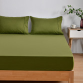 Aldrin Home Micro Flannel Fitted Sheet Set