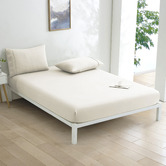 Aldrin Home Micro Flannel Fitted Sheet Set