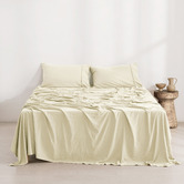 Aldrin Home Washed Microfibre Sheet Set