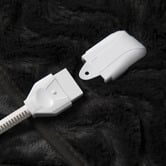 Aldrin Home Faux Fur Large Electric Heated Throw Blanket