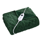 Aldrin Home Faux Fur Large Electric Heated Throw Blanket