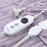 Aldrin Home Faux Fur Large Electric Heated Throw Blanket