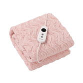 Aldrin Home Faux Fur Large Electric Heated Throw Blanket