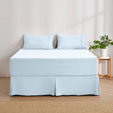 Aldrin Home Superfine Pleated Washed Microfibre Valance