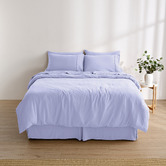 Aldrin Home Superfine Pleated Washed Microfibre Valance